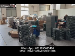 3T-5T Нормальная нагрузка Медленный стальной пол масштаб 0,9x1,5 м Для промышленных применений