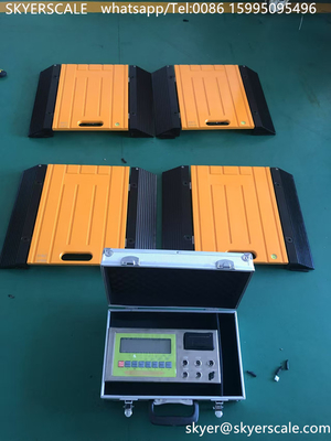 качество  Wireless Portable Weighing Scale For Trucks 30 Ton Vehicle Weighing Pads Фабрика