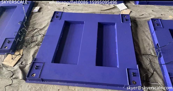 качество  Zemic H8C Load Cell 1x1m 5Ton Heavy Duty Industrial Floor Scale With Carbon Steel Platform Фабрика