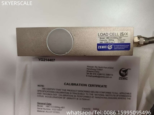качество  500kg OIML Load Cells Amplifier Zemic H8C Weighing Sensor For Floor Weighintg Scale Фабрика