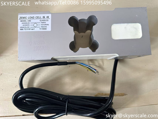 Zemic L6G Load Cell одноточечные датчики нагрузки мощностью 500 кг для платформ