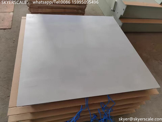 Высокая точность 1,2x1,2 м 3 тонны из нержавеющей стали Цифровая взвешивающая весы