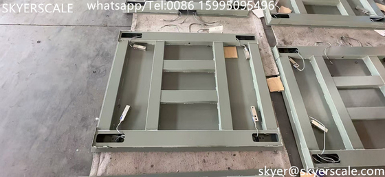 Промышленный 5000 кг цифровой взвешивающий шкалу 1,2x1,5 м с дешевой ценой