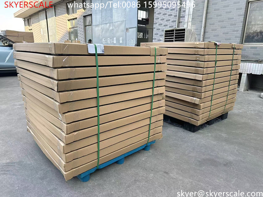Промышленный 5000 кг цифровой взвешивающий шкалу 1,2x1,5 м с дешевой ценой