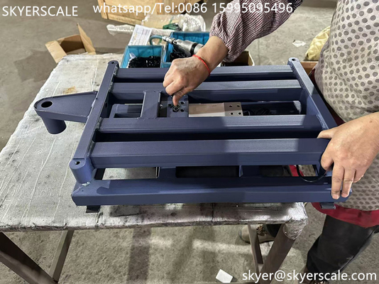 Цифровая электронная шкала 60x80 см 600 кг из углеродистой стали