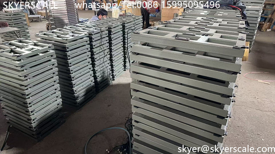 Цифровая электронная шкала 60x80 см 600 кг из углеродистой стали