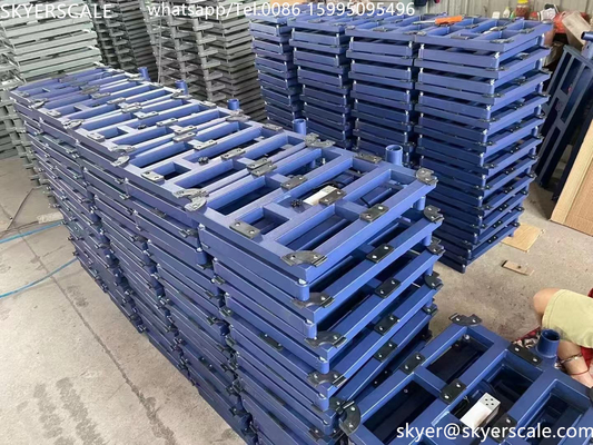 Цифровая электронная шкала 40x50 см 100 кг из углеродистой стали