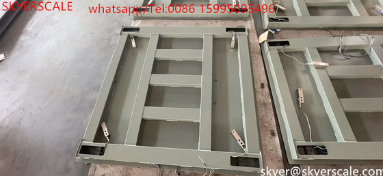 1.5mx1.5m 3тонная промышленная веса Цифровая электронная платформа Весы на полу