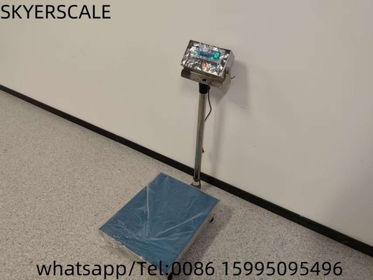 40x50cm 150kg Весы платформы Весы из нержавеющей стали с зеленым светодиодным водонепроницаемым индикатором