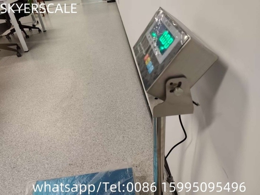 40x50cm 150kg Весы платформы Весы из нержавеющей стали с зеленым светодиодным водонепроницаемым индикатором