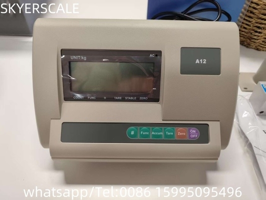 Весы из нержавеющей стали весом 150 кг с индикатором LCD XK3190-A12