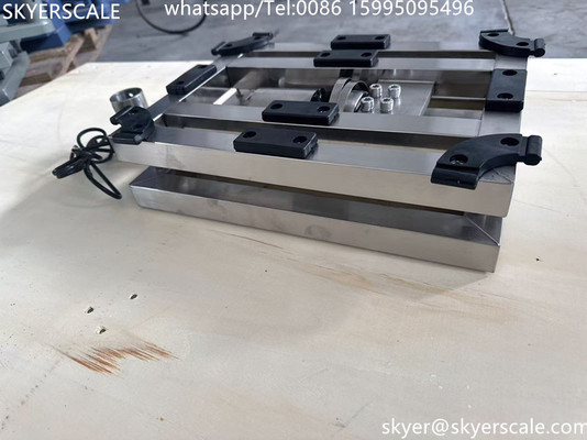 SKYERSCALE 30x40cm Масштаб платформы 60kg 304 Нержавеющая сталь Платформа промышленная скамейка