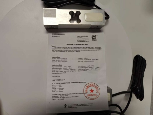 Датчик нагрузочных элементов Zemic L6E-100kg для взвешивания платформы для скамеек 30x30cm -50kg