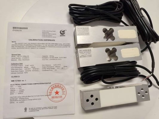 Датчик нагрузочных элементов Zemic L6E-100kg для взвешивания платформы для скамеек 30x30cm -50kg