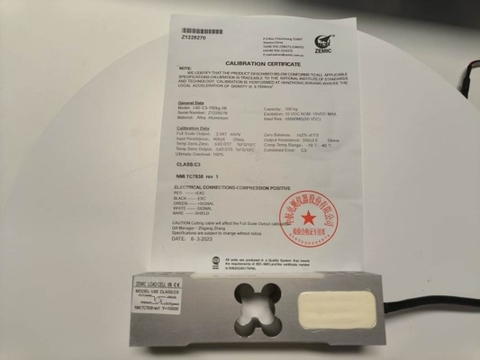 Zemic L6E 100kg Sensor Load Cell For 35x45 см.