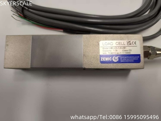 ZEMIC H8C 1 тонны класса C3 преобразователь нагрузочных элементов для резки лучей OIML NETP датчик для взвешивания веса