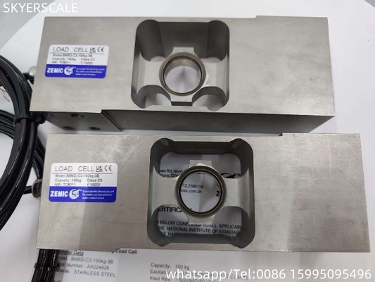 Zemic BM6G-C3-100kg-3B IP68 водонепроницаемый датчик нагрузочных элементов OIML