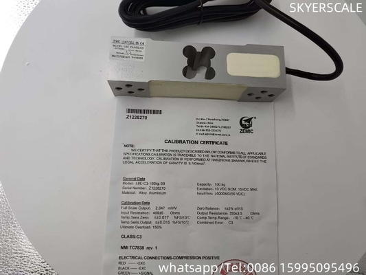 Zemic L6E 100 кг OIML одобрен для взвешивания на скамейке