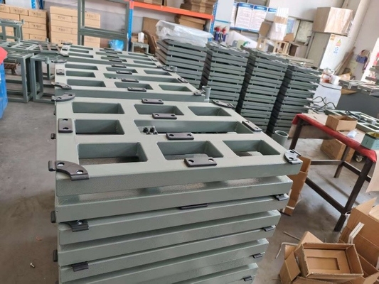 Цифровая углеродистая сталь 50x50xm 500kg Платформенная шкала Шкала с указателем веса A12E
