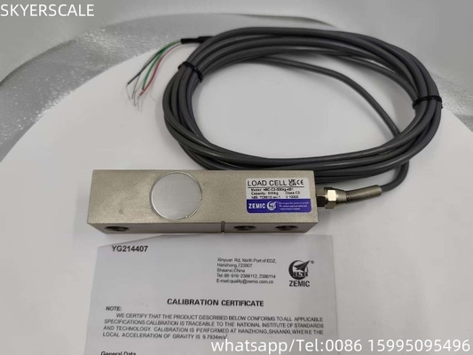 ZEMIC H8C 500 кг Полевые весы класса C3 OIML Одобрённый грузовой элемент на резной балки