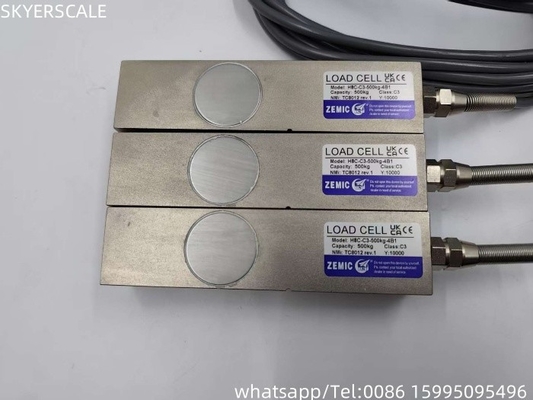 ZEMIC H8C 500 кг Полевые весы класса C3 OIML Одобрённый грузовой элемент на резной балки