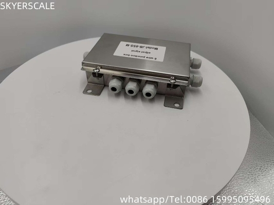 Нержавеющая сталь 8 линии регулировать сигнал сумма коробка подключить 8pcs грузовой ячейки для грузовиков веса
