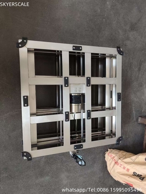 304 Стальная скамейка 600x600 мм 600 кг Цифровая электронная платформа