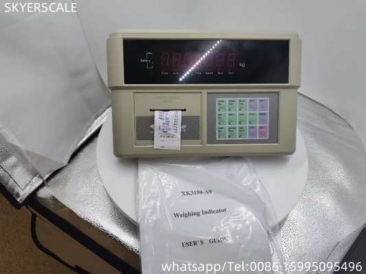 Весовой инструмент Yaohua A9P с указателем весовой шкалы принтера