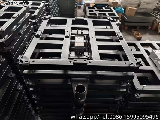 Медленная сталь 450x450 мм 500 кг Весы скамейки с Земмиком L6G 600 кг грузовой ячейки