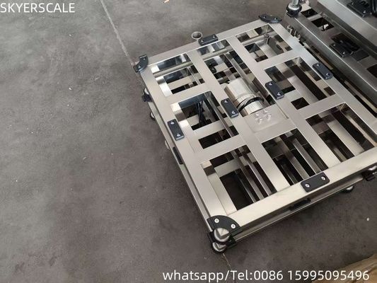 Цифровая скамейка Степень водонепроницаемая из нержавеющей стали 500x600 мм 500 кг Весы Печатная скамейка светодиодный электронный индикатор