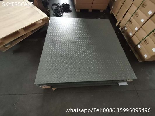 Электронная тяжелая весовая шкала 0,8x1,2 м 3 тонны полная шкала для промышленного использования
