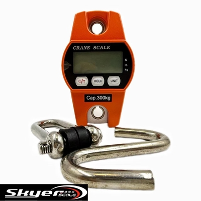 Цифровые крановые весы 300 кг с LED LCD дисплеем