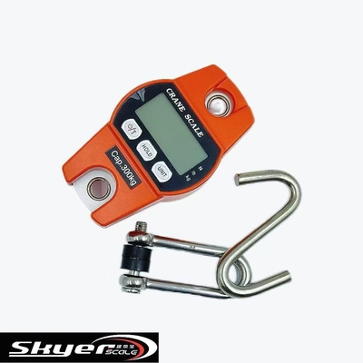 Цифровые крановые весы 300 кг с LED LCD дисплеем