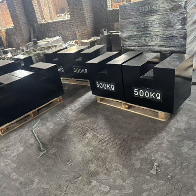 Высокое качество 500 кг 1000 кг 2000 кг прямоугольный плоский чугун вес черный М1 класс низкая цена