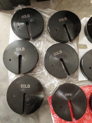 Тест тарировки 20kg M1 20kg 50LB 100N утяжеляет для баланса